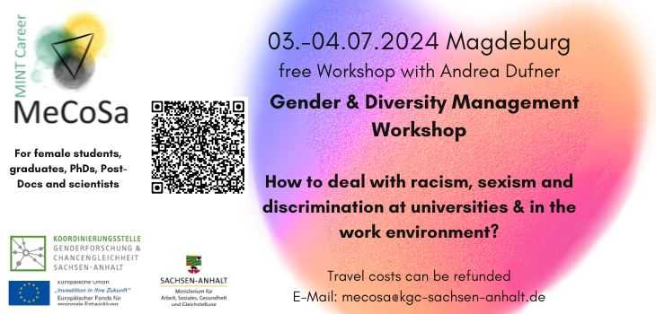 Flyer 1-Workshop Gender&Diversity Management